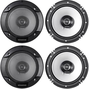 Kenwood 6.5" Front+Rear Speaker Replacement For 2003-2006 INFINITI G35 Sedan