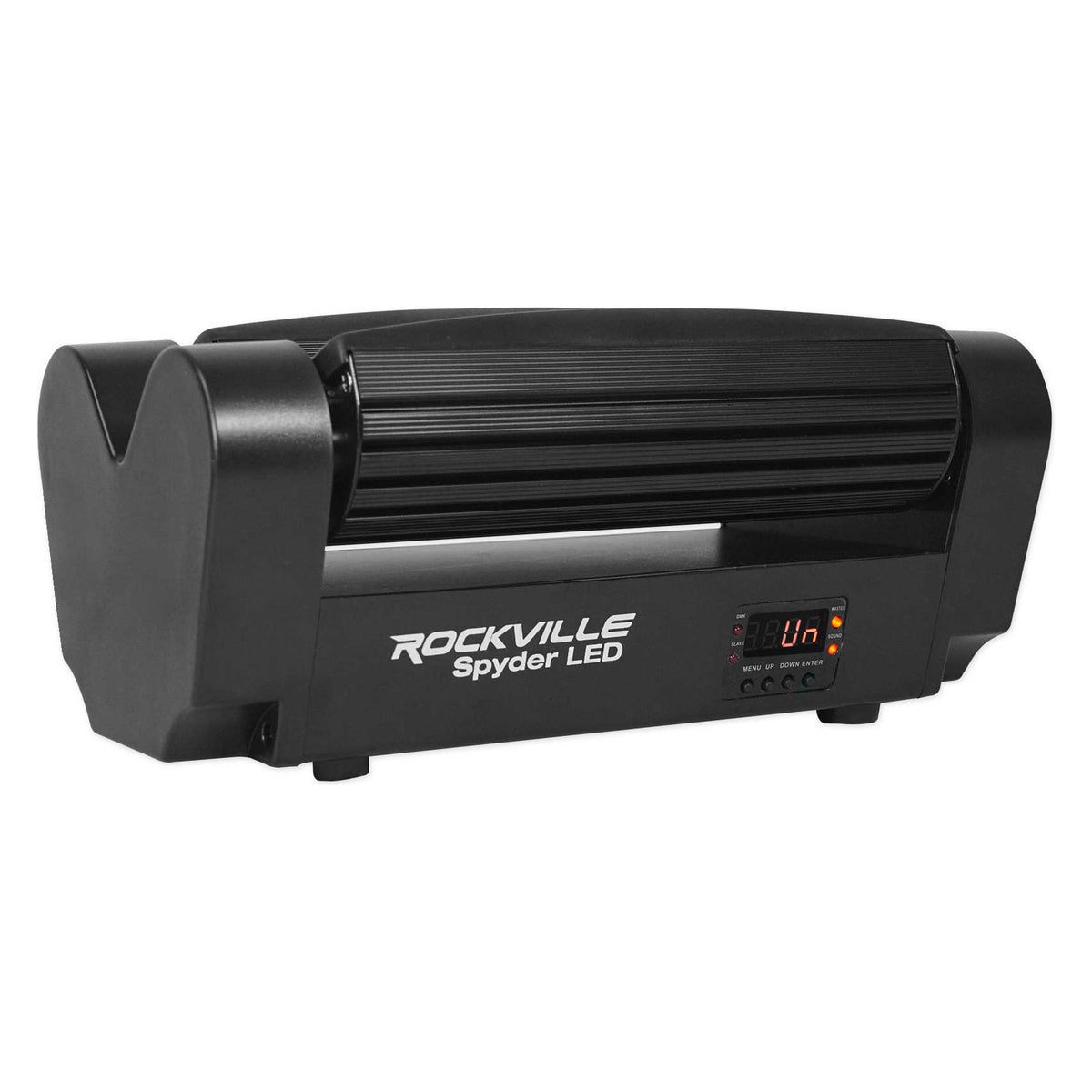 (3) Spyder LED (8) Beam Moving Head Motorized DMX DJ/Party/Club Lights