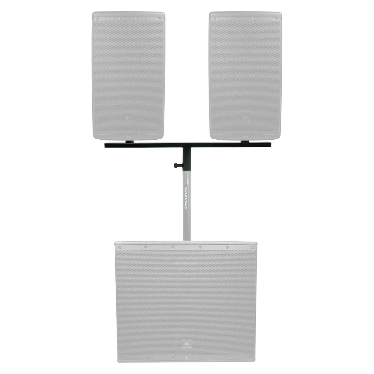 (4) RPG10 10" Active DJ PA Speakers+Mounts+(2) 12" Powered Subwoofers