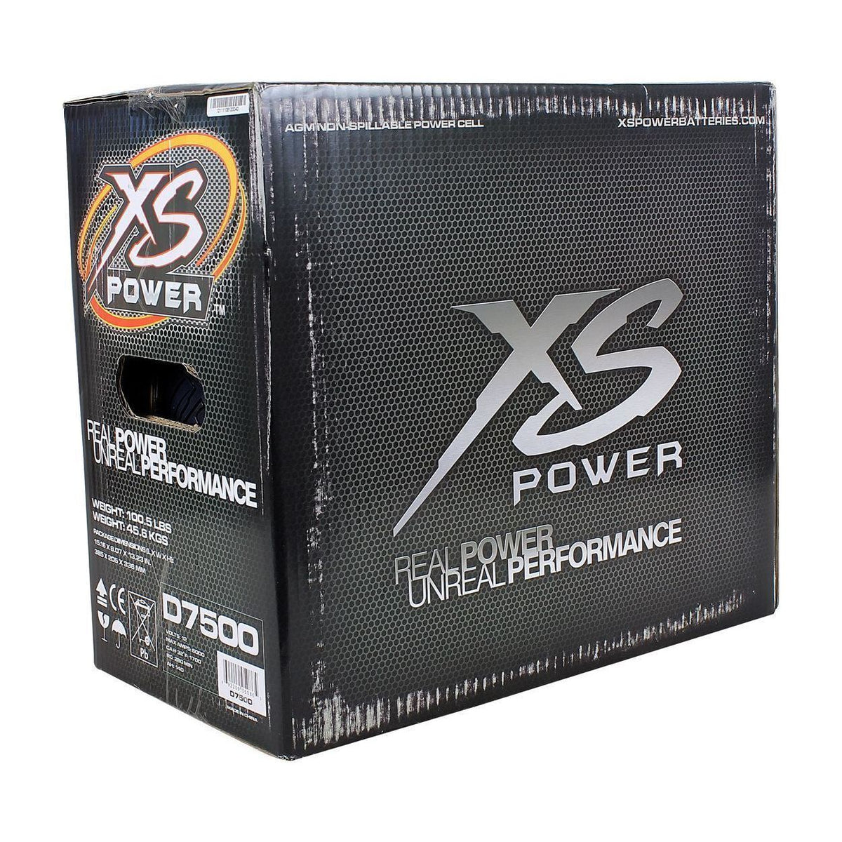 XS Power D7500 6000 Amp 12 Volt Power Cell Car Audio Sealed AGM Battery