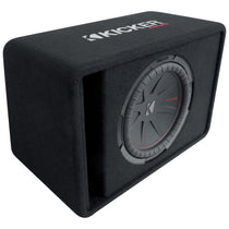 KICKER 48VCWR122 CompR 12" 1000w Car Subwoofer+Vented Sub Box Enclosure Comp12