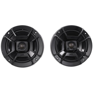 4) Polk Audio 6.5" Tower Speakers+Alpine Amplifier+Bluetooth Switch RZR/ATV/UTV