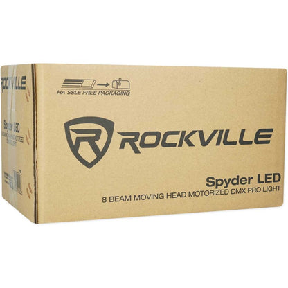 Spyder LED 2-Pack + DMX Cable + Power Link Cable Bundle