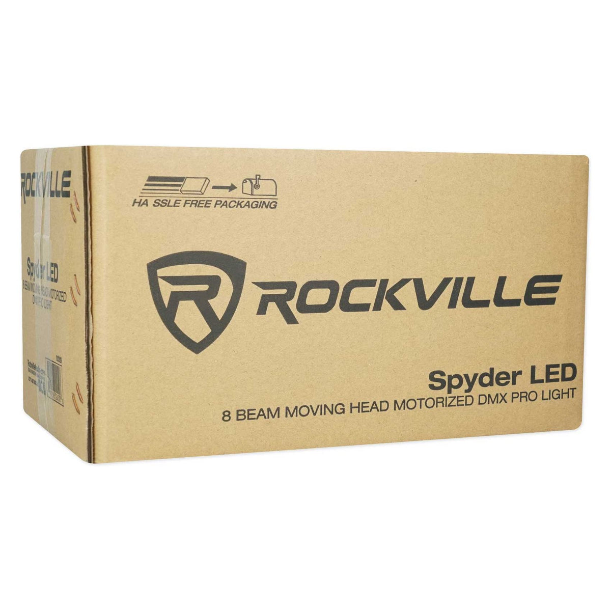 (3) Spyder LED (8) Beam Moving Head Motorized DMX DJ/Party/Club Lights
