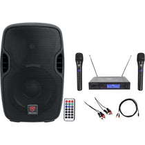 Powered 10" Karaoke Pro Machine/System 4 iPad/iPhone/Android/Laptop/TV