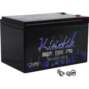 New Kinetik HC400-BLU 400 Watt Car Audio High Current Blue Power Cell/Battery
