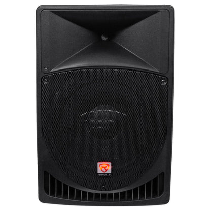 RPG15 15" Professional Powered 1,000 Watt 2-Way PA Speaker+Headset Mic
