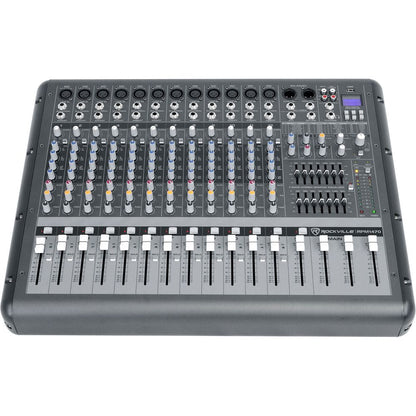 JRX225 Dual 15" PA Speakers with RPM1470 Powered Mixer