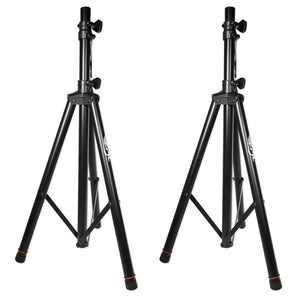 Pair Epic USA Pro Audio EPS100 Adjustable 6' Tripod Speaker Stands