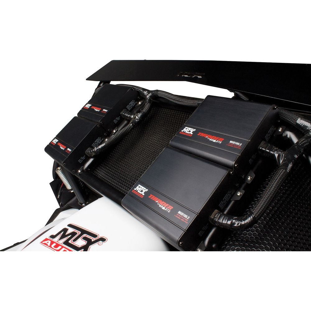 6.5" Rollbar Roll Cage Tower Speakers+MTX 2-Channel Amplifier For John Deere Gator