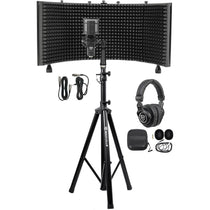 RockShield 3 Isolation Shield + RVES05 Stand + RCM PRO Mic Bundle