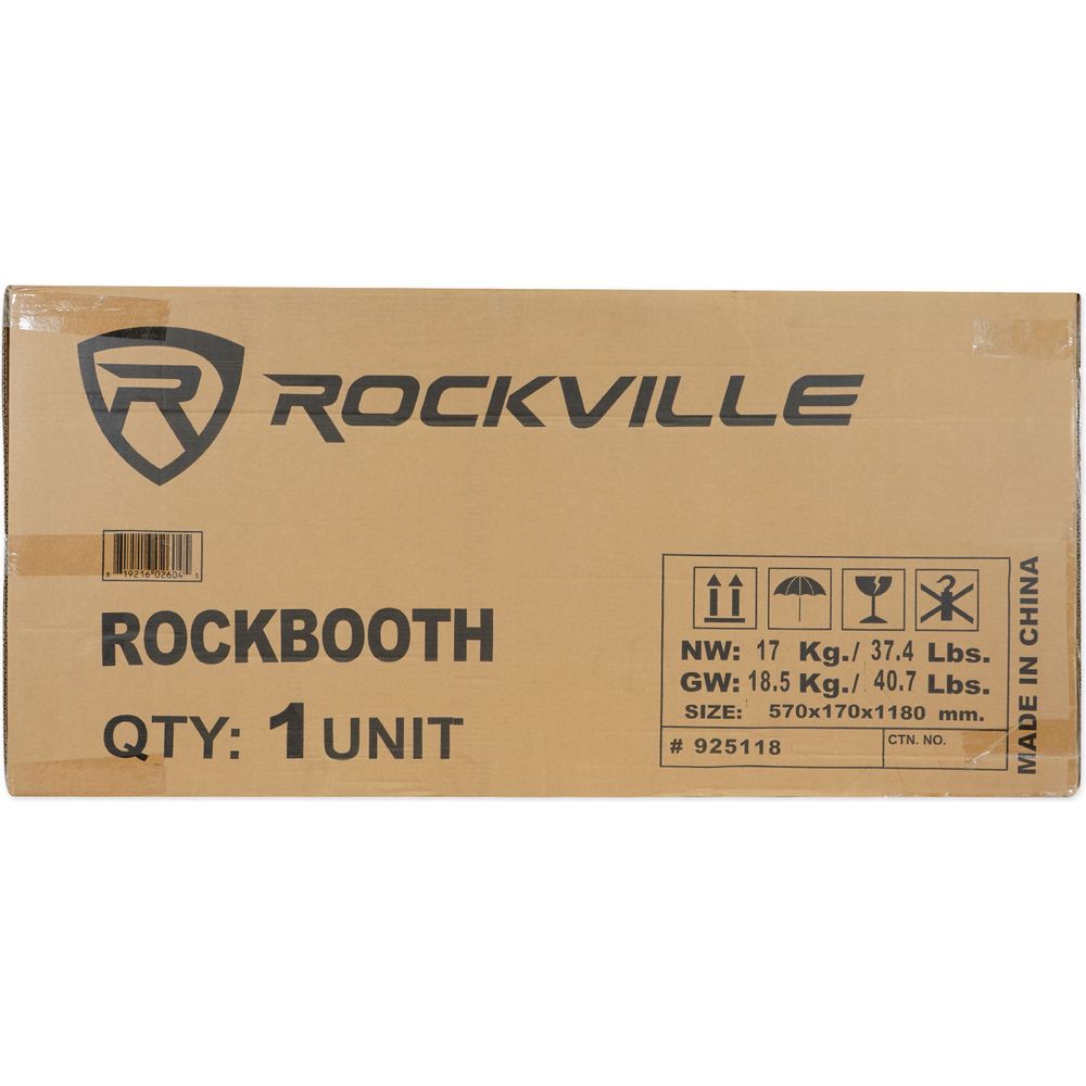 RPG122K 2-Pack + ROCKBOOTH DJ Booth Bundle