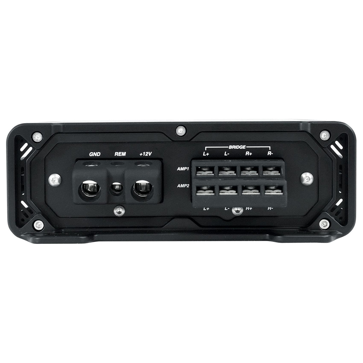 KICKER 48KMA6004 600 Watt 4-Channel Marine Boat Amplifier+Amp Kit KMA600.4