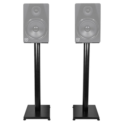 APM5B Black + RS29B 29" Speaker Stands Bundle