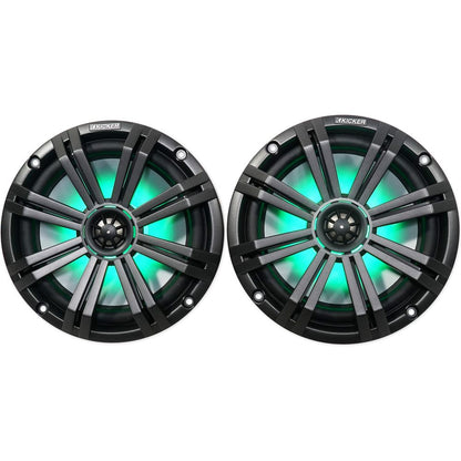 MAC80B Black 7.7" Tower Speaker Pods 2-Pack + MAC360B Swivel Clamps Bundle