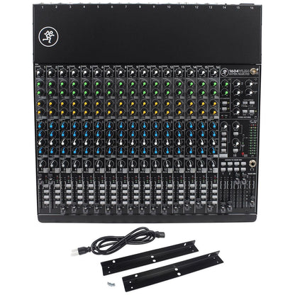 1604VLZ4 16-Channel Mixer, Travel Bag, PRO37 Microphone & (2) XLR Cables