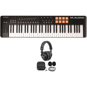 M-Audio Oxygen 61 MK IV 61-Key USB MIDI Keyboard Controller + Studio Headphones
