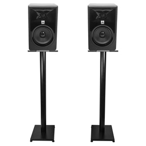 Pair JBL 306P MkII 6" Powered Studio Monitor Monitoring Speakers+37" Stands