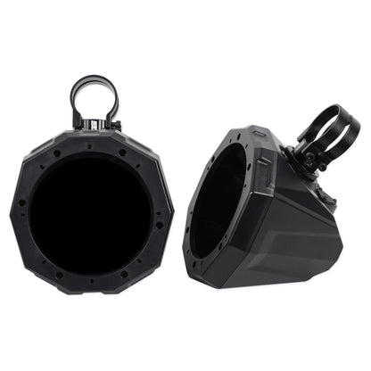 6.5" Roll Cage Speaker Pods With 1.85" Clamps (Pair)