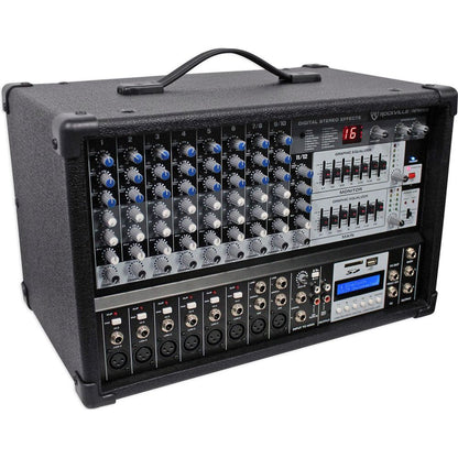 RSG15.24 Dual 15" 2-Pack + RPM109 V2 Powered Mixer Bundle
