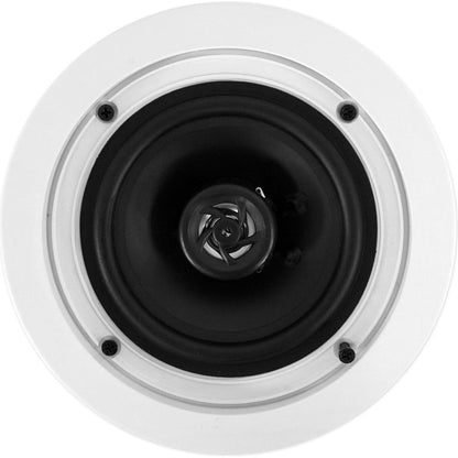 CC525T White 10-Pack + RCS180-6 6-Zone 180W Amp Bundle