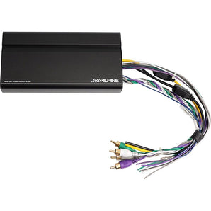 ALPINE KTA-450 400w 4-Channel Amplifier Hideaway Amp For Polaris RZR/ATV/UTV