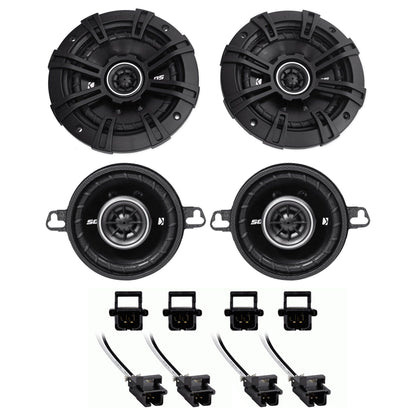 DS Front 3.5" + Side 5.25" Speaker Replacement For 2005-13 Chevy Corvette