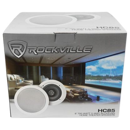 Technical Pro DV4000 4000W Home Theater DVD Receiver w/(4) 8" Ceiling Speakers