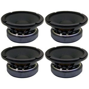 (4) Beyma 6MI100 6.5" 8 ohm 500 watt MI100 Series Midrange Car Stereo Speaker