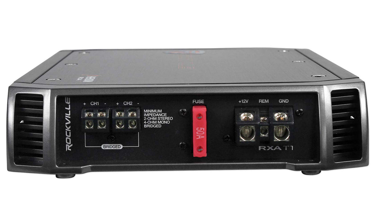CompR 600W 8" Subwoofer + RXA-T1 2-Channel Amplifier + RWK81 Amp Kit