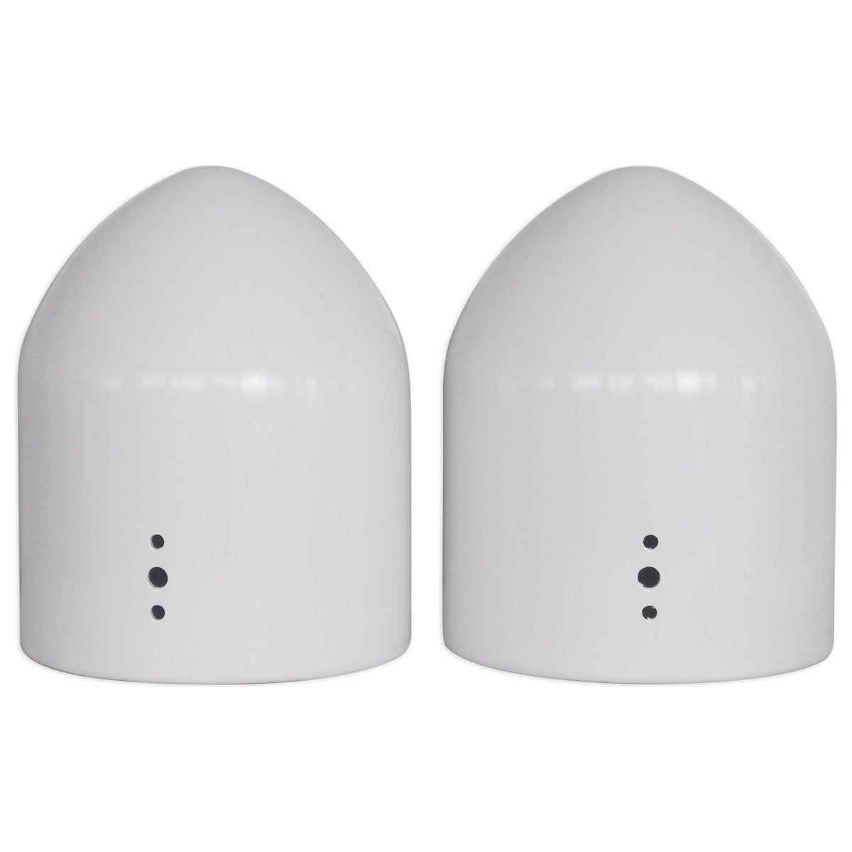 DMAC65W Dual 6.5" White Aluminum Wakeboard Tower Speaker Pods+Cover