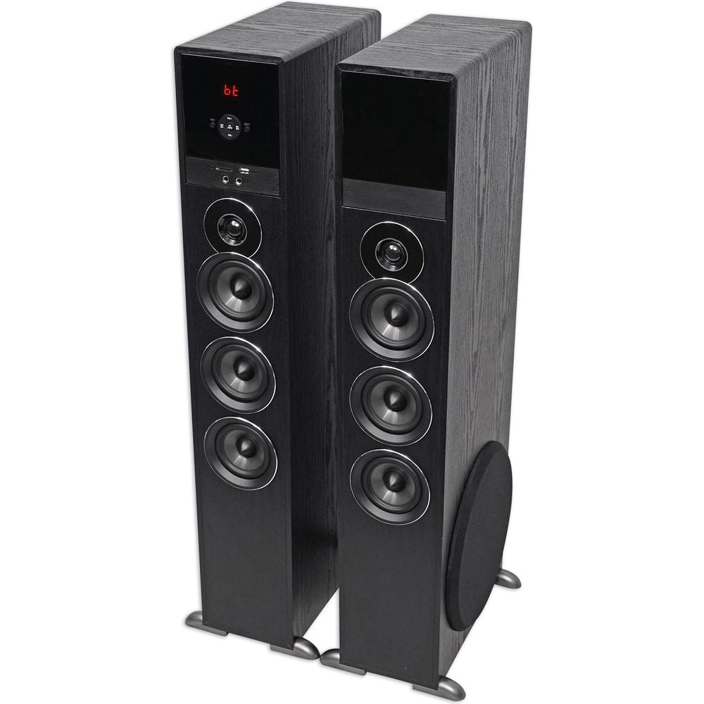 Rockville All-in-one Bluetooth Home Theater/Karaoke Machine System with (2) Mics
