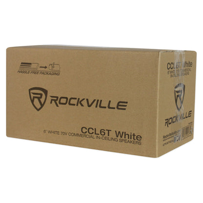 CCL6T WHITE 8 Quad-Pack