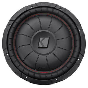 Kicker 43CVT124 COMPVT 800w 12" 4-Ohm SVC Shallow Slim Car Subwoofer Sub+Speaker