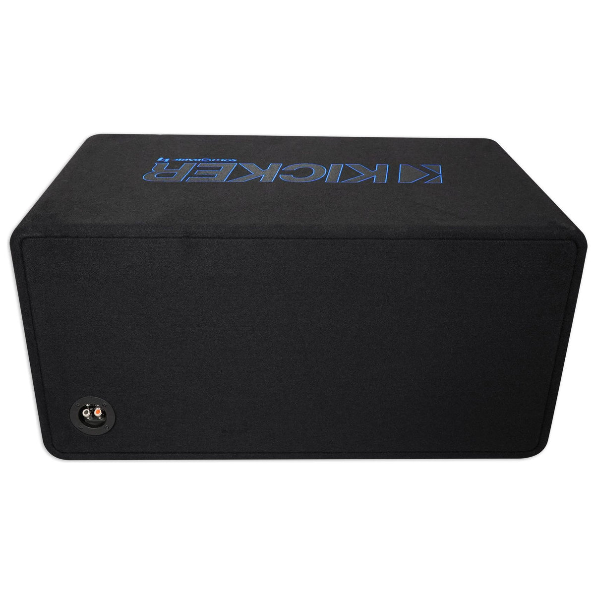 Kicker 44DL7S122 Dual 12" 3000w L7 Solo-Baric L7S Loaded Subwoofer Box+Amp+Wires