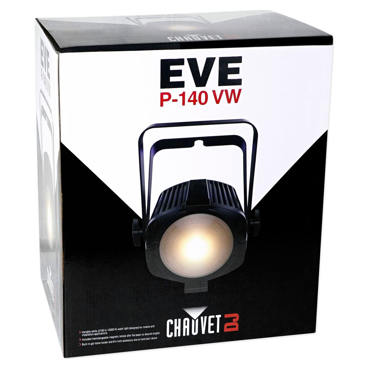 Chauvet DJ EVE P-140 VW DMX D-Fi Variable Cool/Warm White Wash Stage Par Light