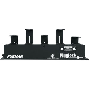 Furman PLUGLOCK 5-Outlet 12 Amp Locking Power Strip Circuit Breaker
