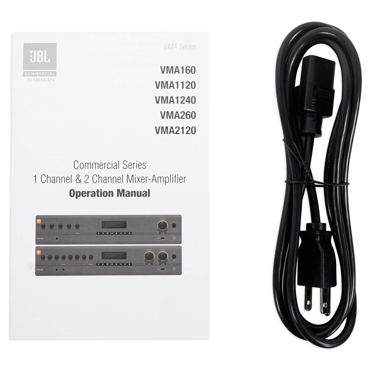 VMA260 8-Input Amplifier + (8) JBL 8124 4" Ceiling Speakers
