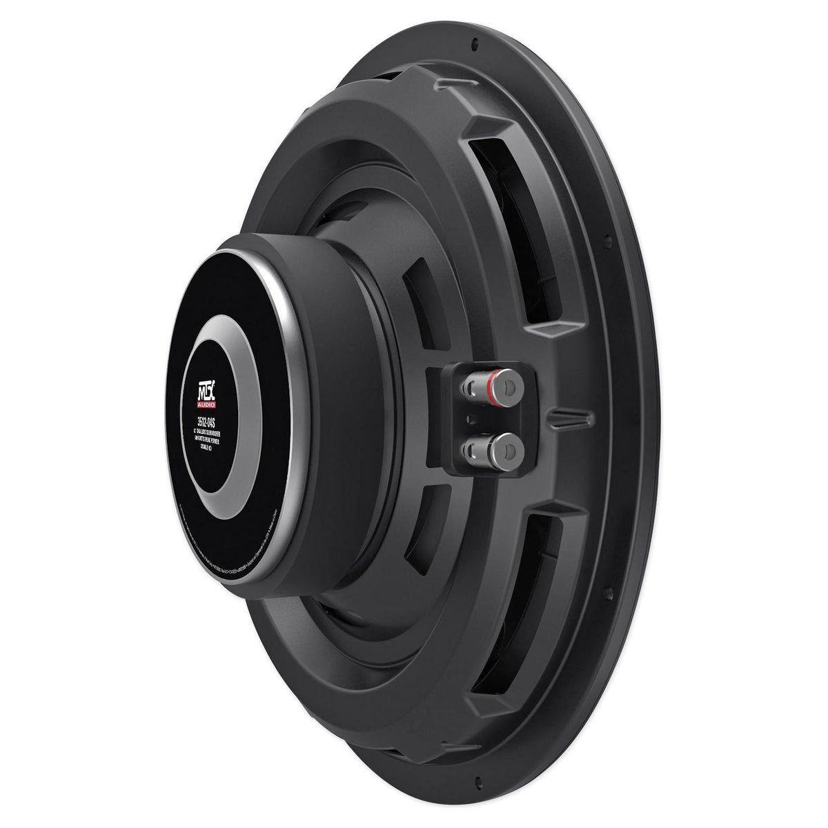 3512-04S 12" Shallow Mount Subwoofer, Amplifier & Amp Kit