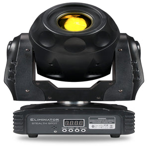 American DJ Eliminator Stealth Spot 60 Watt LED DMX Moving Head Spot Light ADJ
