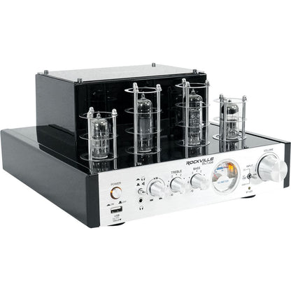 BluTube Tube Amplifier/Home Theater Bluetooth Receiver + (2) 4" Speakers
