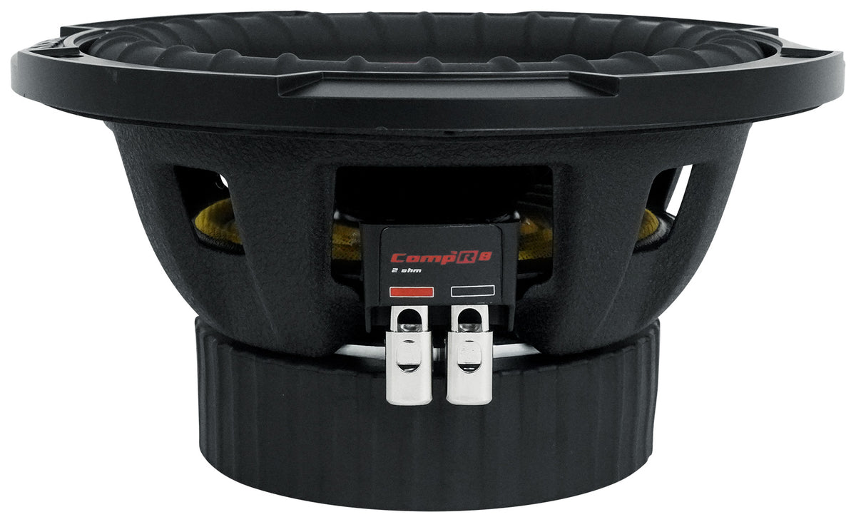 (2) 48CWR82 COMPR8 8" 12000w Car Audio Subwoofers+Mono Amplifier+Amp Kit