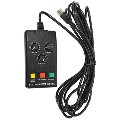 H1600 Hurricane 1600 DMX Fog Machine+Remote Timer -25,000 CFM+Speaker