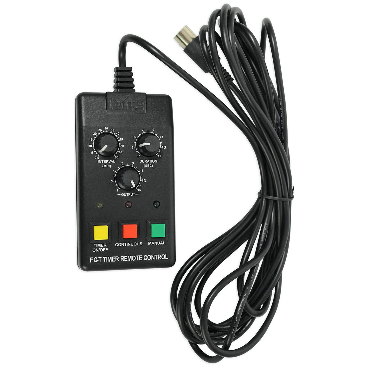 Chauvet DJ H1600 Hurricane 1600 Compact DMX Fog Machine+Remote Timer -25,000 CFM