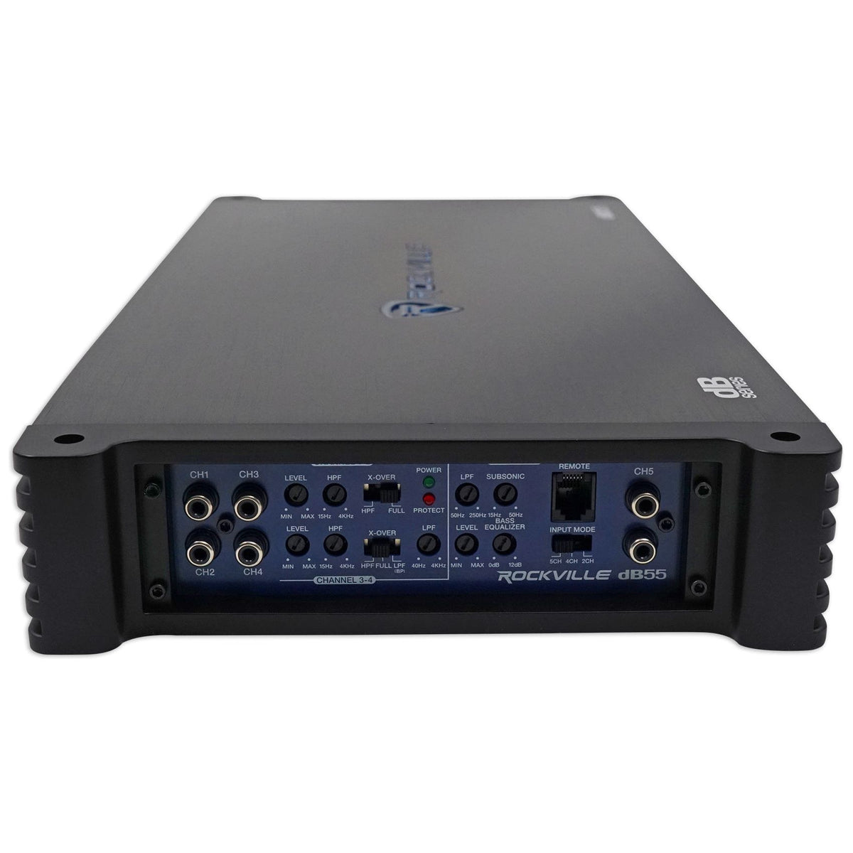 dB55 5-Channel Amplifier + 4 AWG 4-Channel Kit Bundle