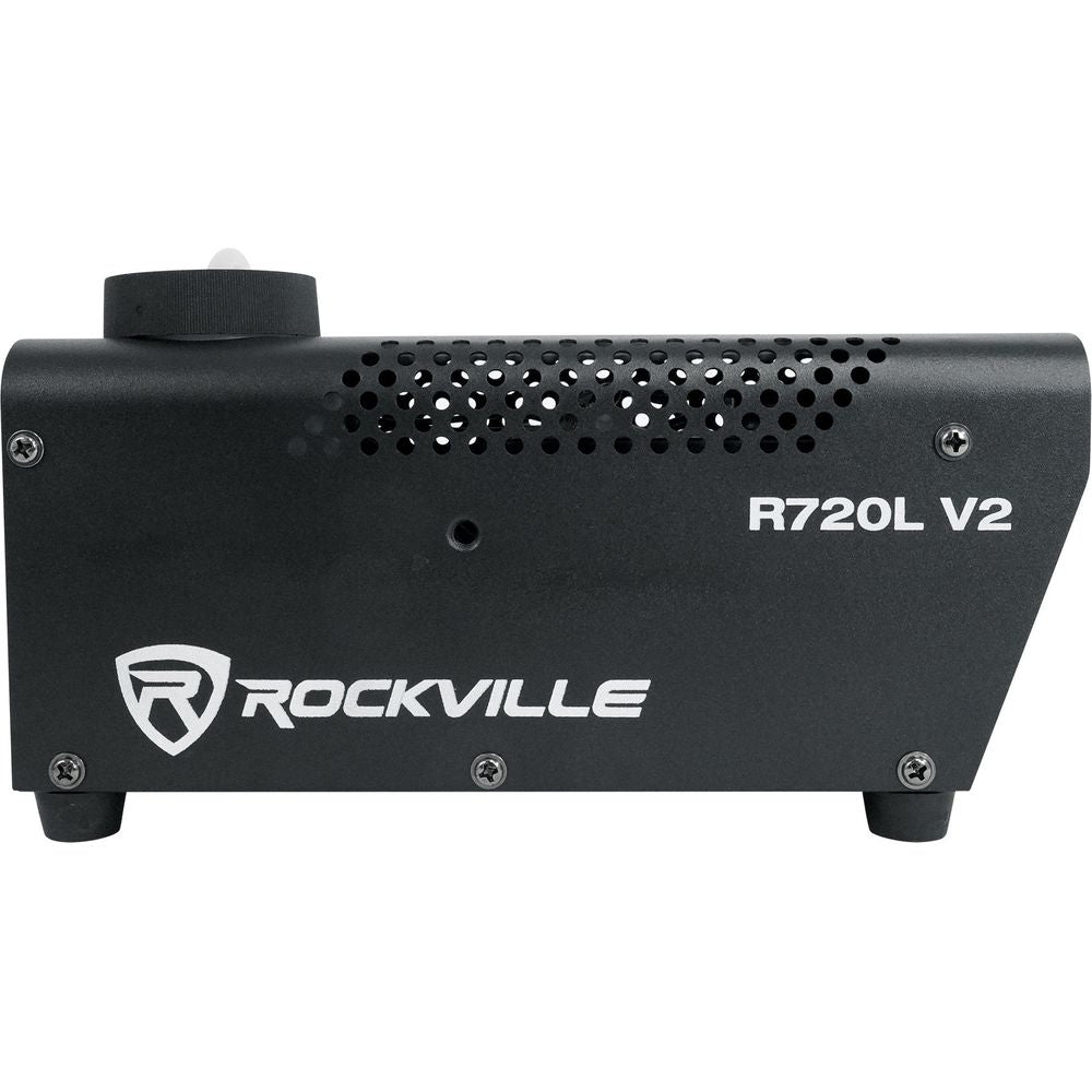 RFAAB DJ Event Facade Booth + R720L LED Fog Machine + RFJG Gallon Fog Fluid