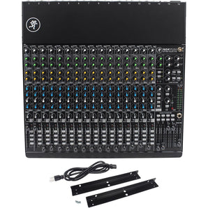 Mackie 1604VLZ4 16-Ch Compact Analog Mixer w/ 16 ONYX Preamps+Stand+Headphones