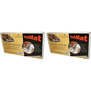 (2) HushMat 10501 Sound Damping Car Bulk Kit 30 Silver Sheets (116 Square Feet)