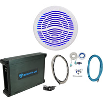 MS12LW White + dBM12 Marine Amplifier Bundle