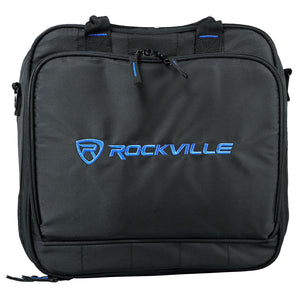 Rockville MB1313 DJ Mixer Gig Bag Fits Akai Professional: MPK Mini MK III White
